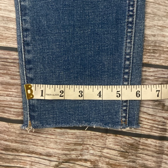 J.Crew 9in vintage straight leg unfinished hem sz 27T - Picture 11 of 14